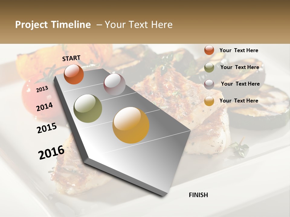 Portrait Senior Sea PowerPoint Template