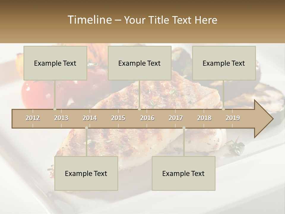 Portrait Senior Sea PowerPoint Template