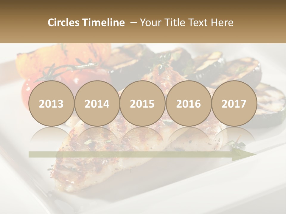 Portrait Senior Sea PowerPoint Template