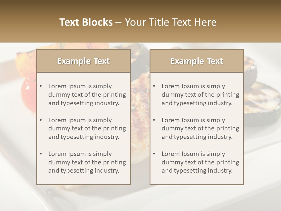 Portrait Senior Sea PowerPoint Template