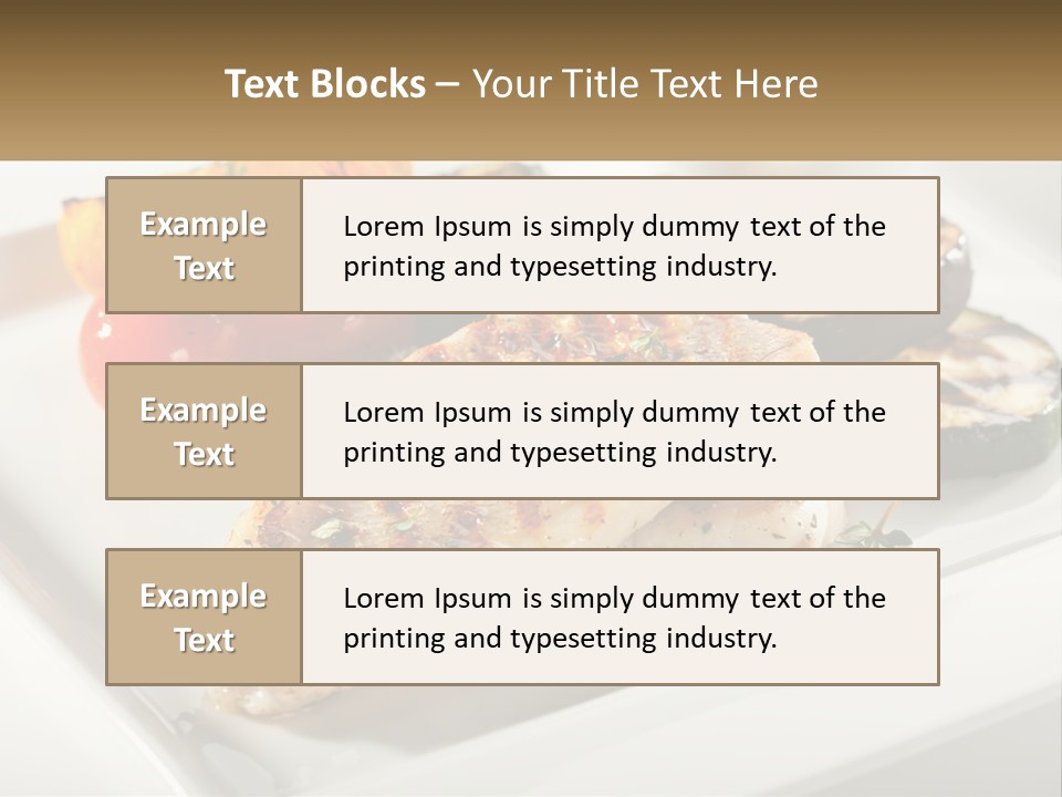 Portrait Senior Sea PowerPoint Template