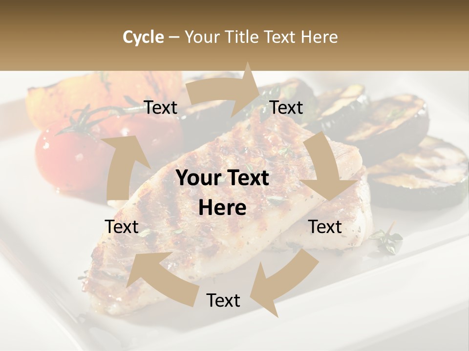 Portrait Senior Sea PowerPoint Template