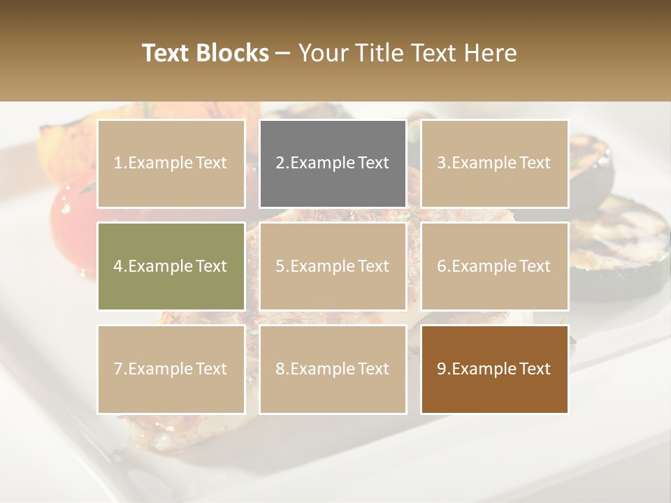 Portrait Senior Sea PowerPoint Template