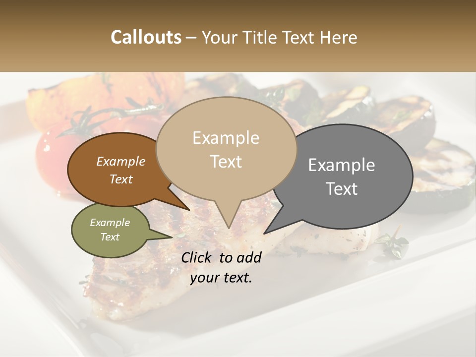 Portrait Senior Sea PowerPoint Template