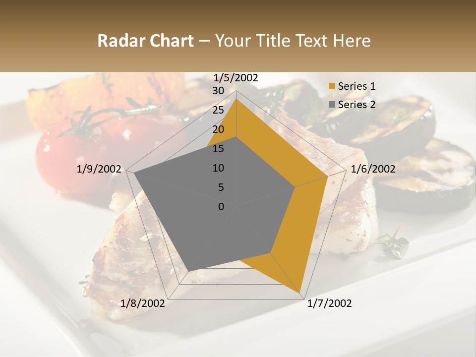 Portrait Senior Sea PowerPoint Template