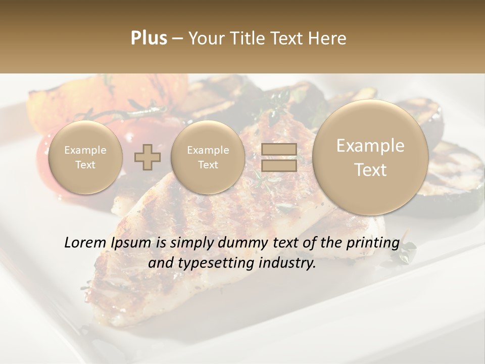 Portrait Senior Sea PowerPoint Template