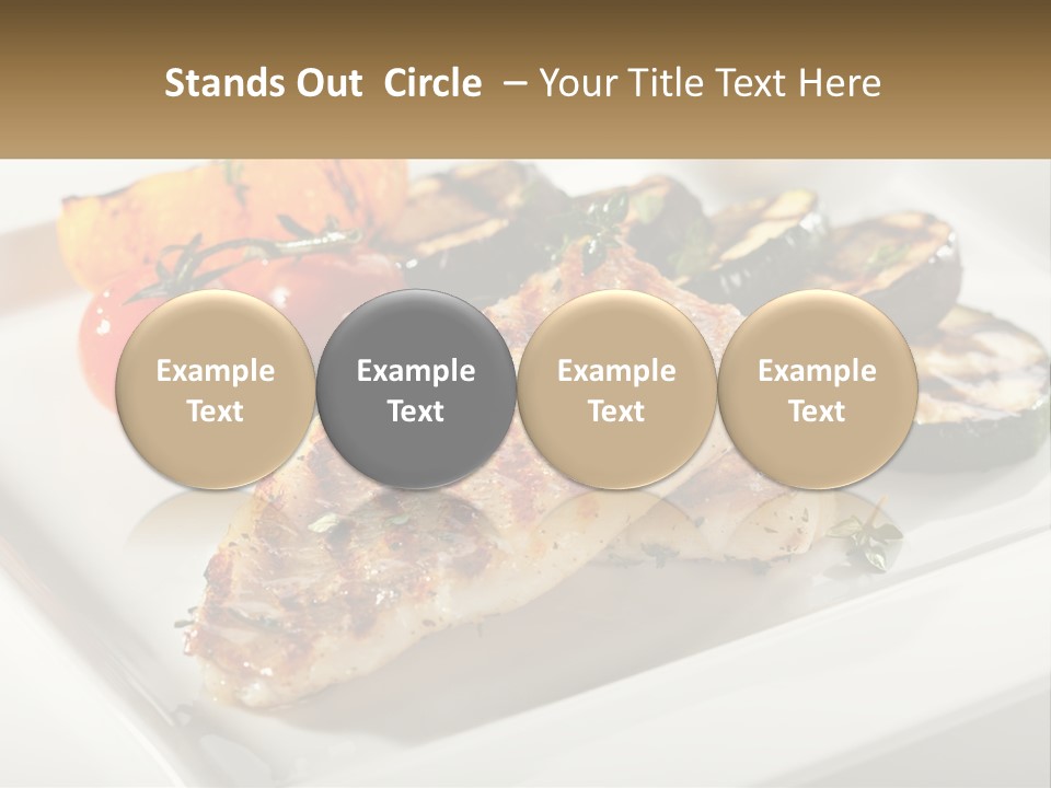 Portrait Senior Sea PowerPoint Template