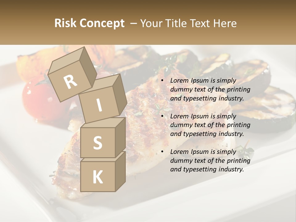 Portrait Senior Sea PowerPoint Template