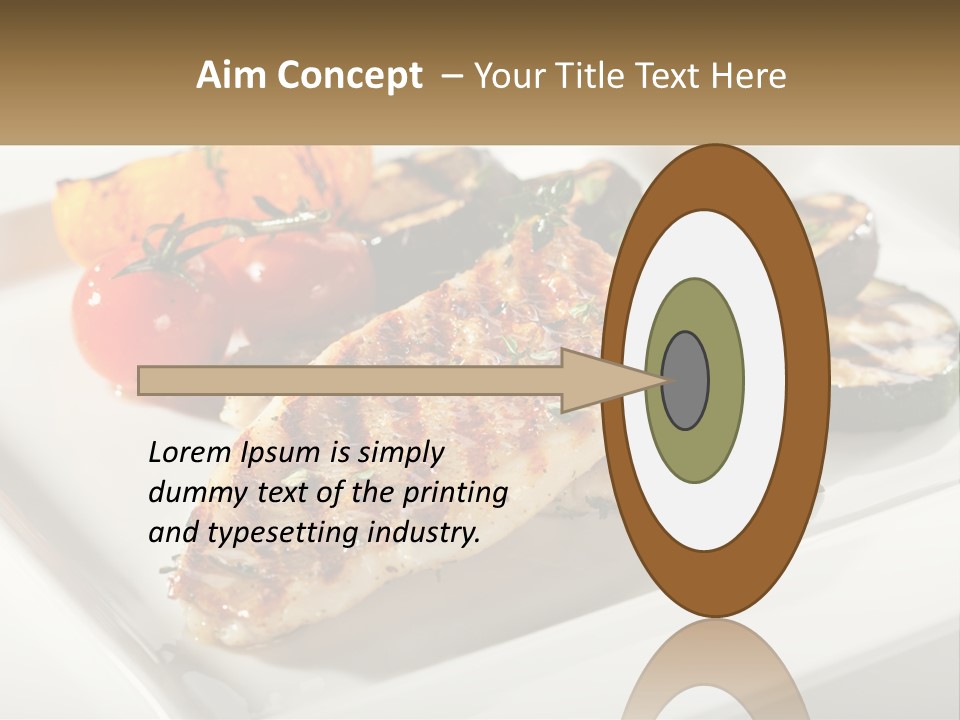 Portrait Senior Sea PowerPoint Template