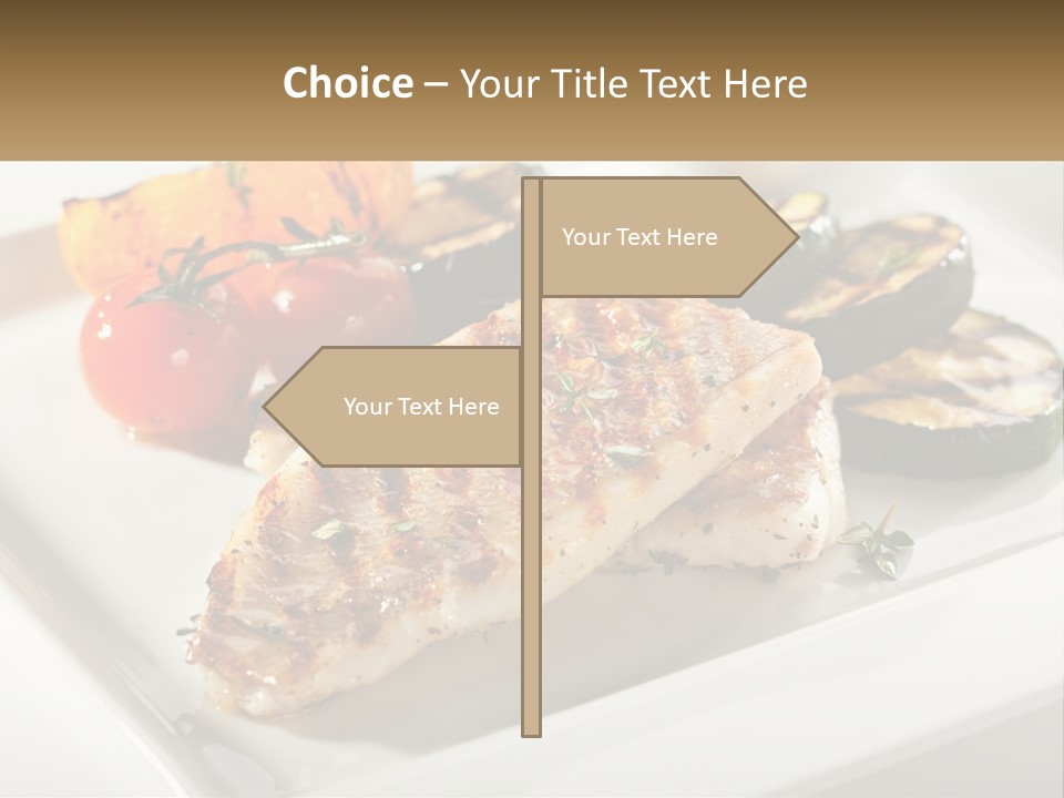 Portrait Senior Sea PowerPoint Template