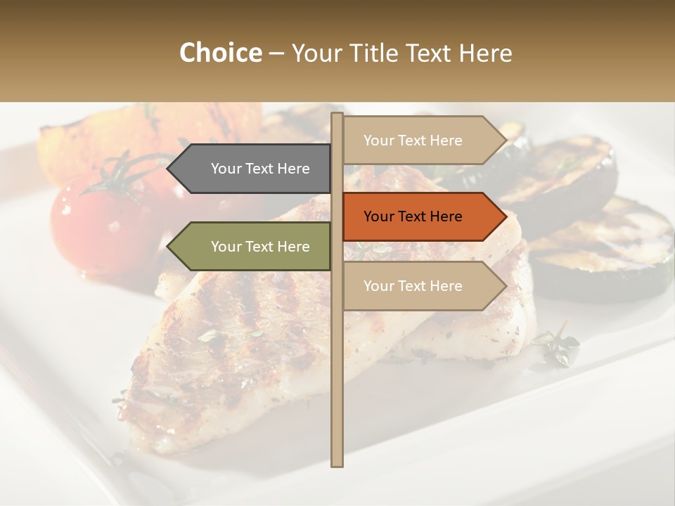 Portrait Senior Sea PowerPoint Template