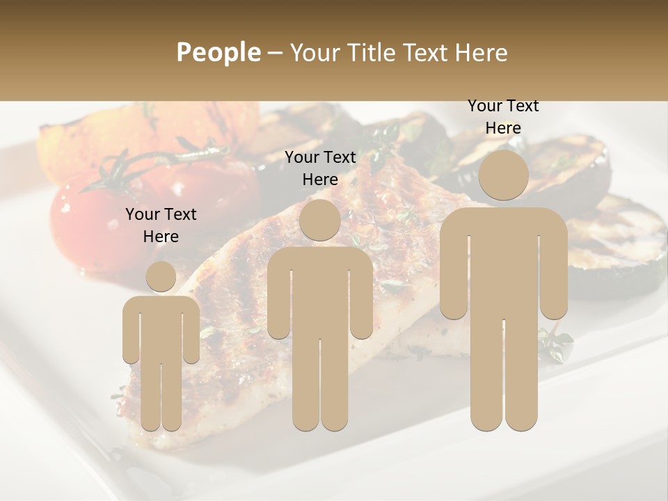 Portrait Senior Sea PowerPoint Template