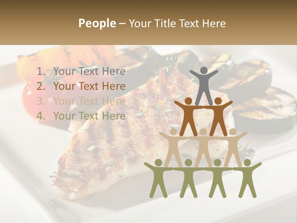 Portrait Senior Sea PowerPoint Template