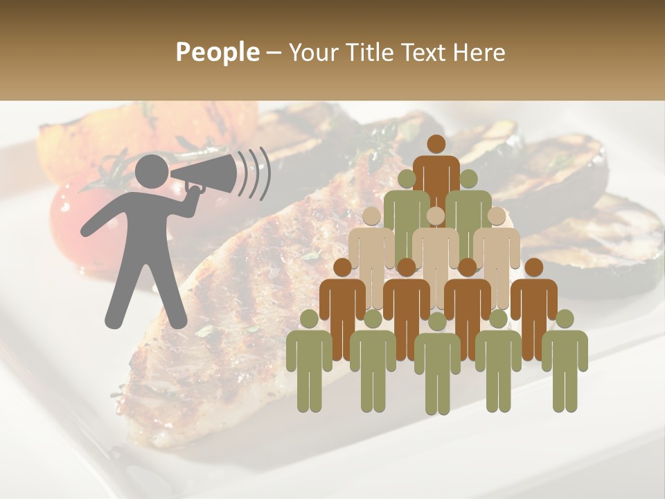 Portrait Senior Sea PowerPoint Template