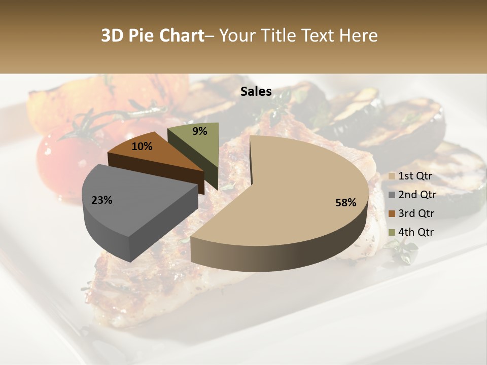 Portrait Senior Sea PowerPoint Template