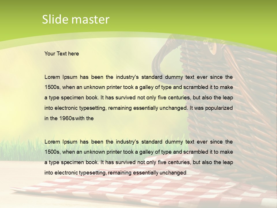 Wave Beach Sunrise PowerPoint Template