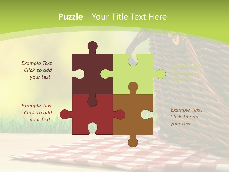 Wave Beach Sunrise PowerPoint Template