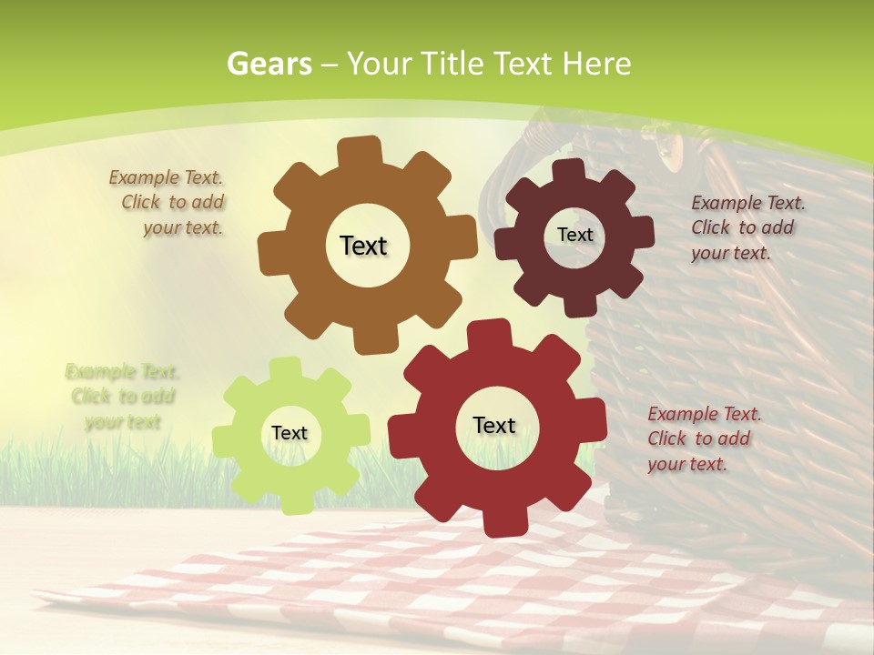 Wave Beach Sunrise PowerPoint Template