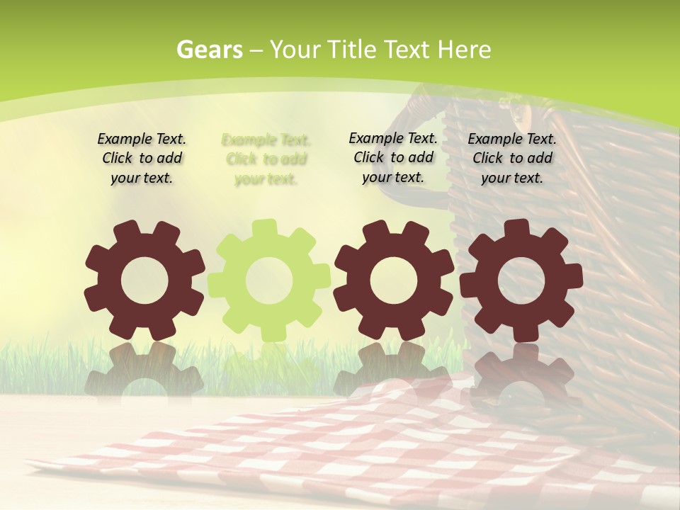 Wave Beach Sunrise PowerPoint Template