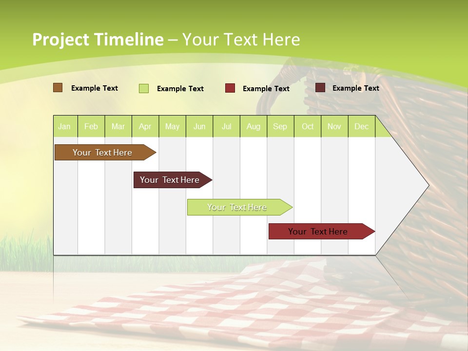 Wave Beach Sunrise PowerPoint Template