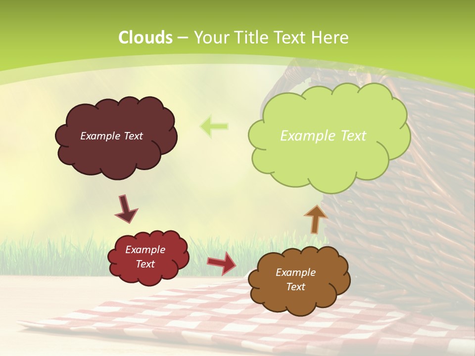 Wave Beach Sunrise PowerPoint Template