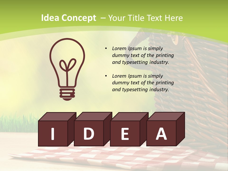 Wave Beach Sunrise PowerPoint Template