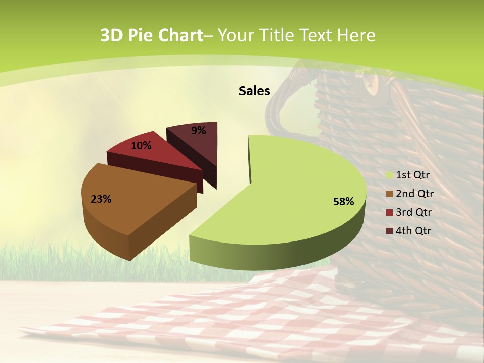 Wave Beach Sunrise PowerPoint Template