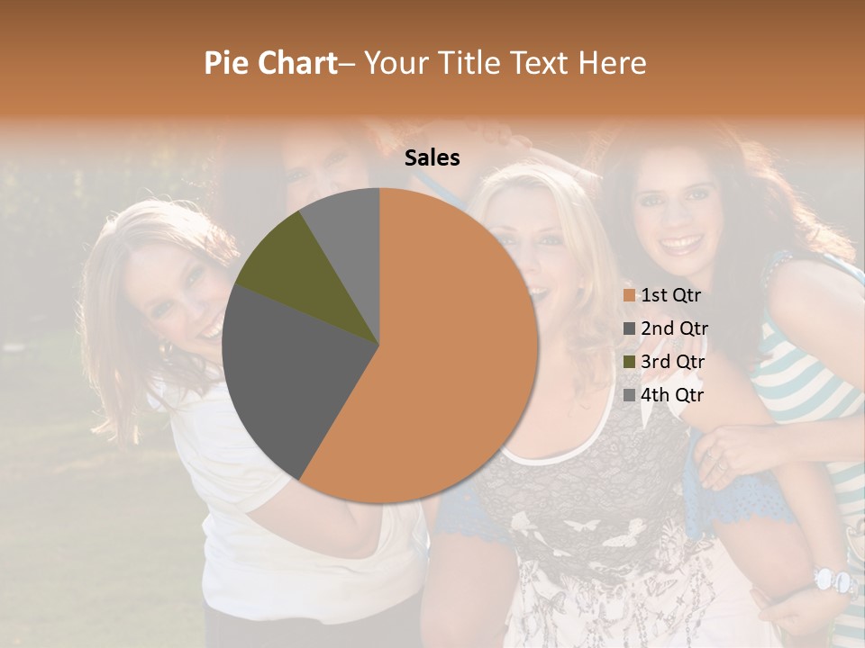 Sea Calm Portrait PowerPoint Template