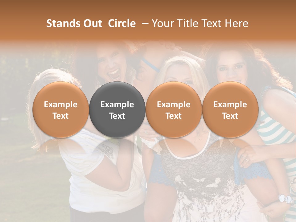 Sea Calm Portrait PowerPoint Template