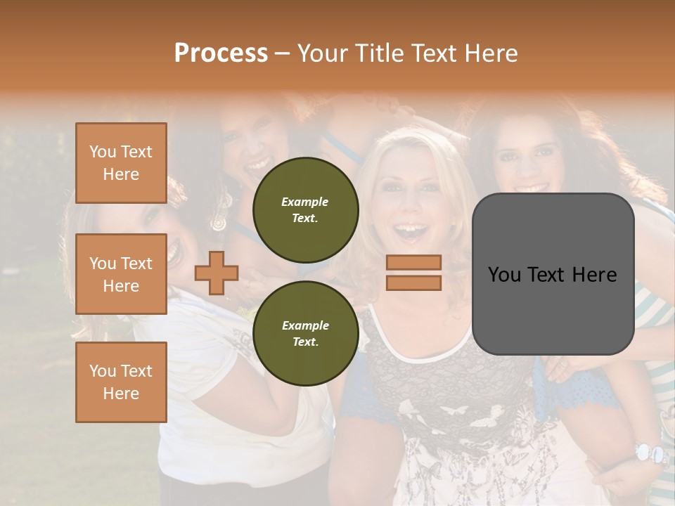 Sea Calm Portrait PowerPoint Template