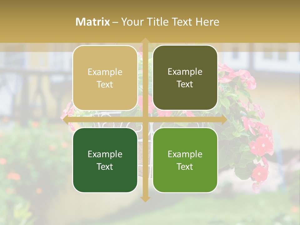 Standing Coastal Caucasian PowerPoint Template