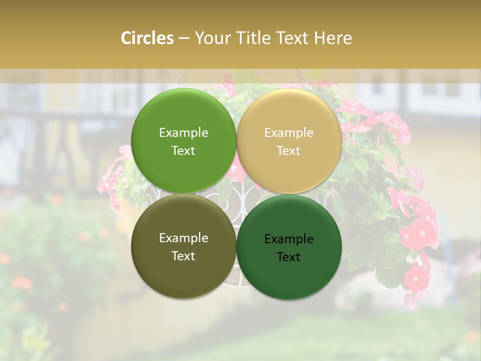 Standing Coastal Caucasian PowerPoint Template