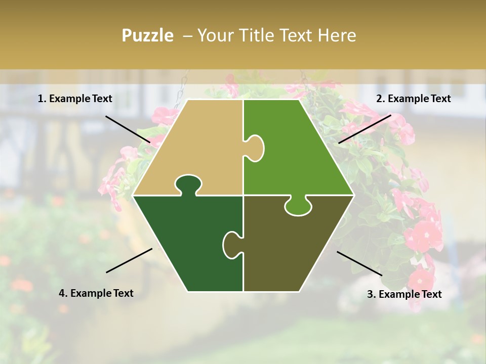 Standing Coastal Caucasian PowerPoint Template