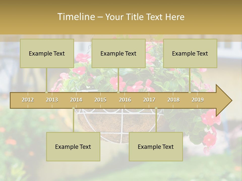 Standing Coastal Caucasian PowerPoint Template