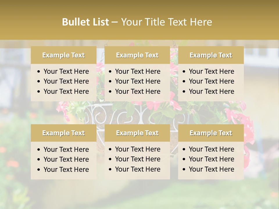 Standing Coastal Caucasian PowerPoint Template