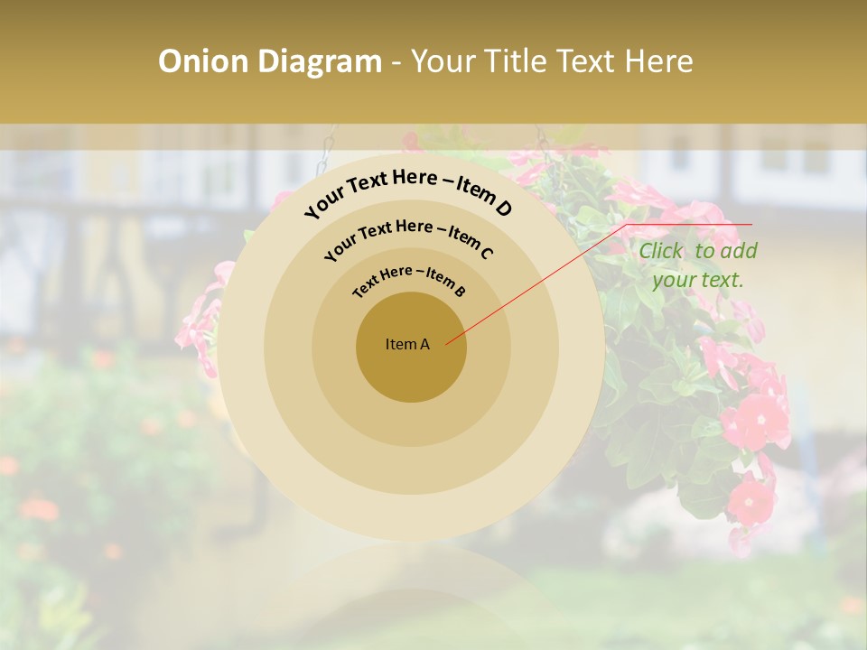 Standing Coastal Caucasian PowerPoint Template