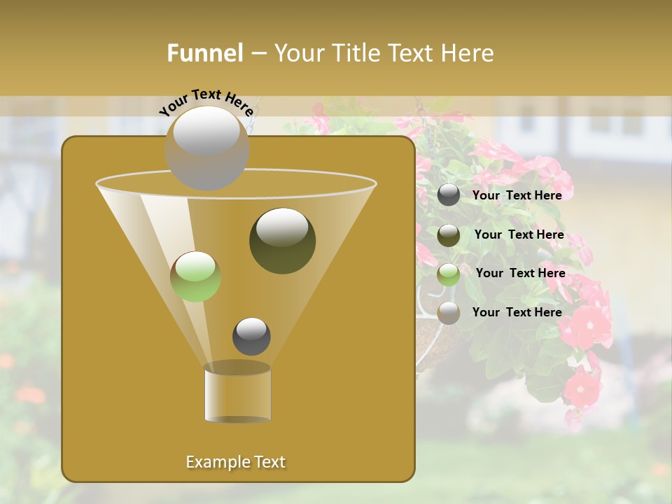 Standing Coastal Caucasian PowerPoint Template