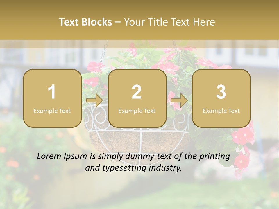 Standing Coastal Caucasian PowerPoint Template