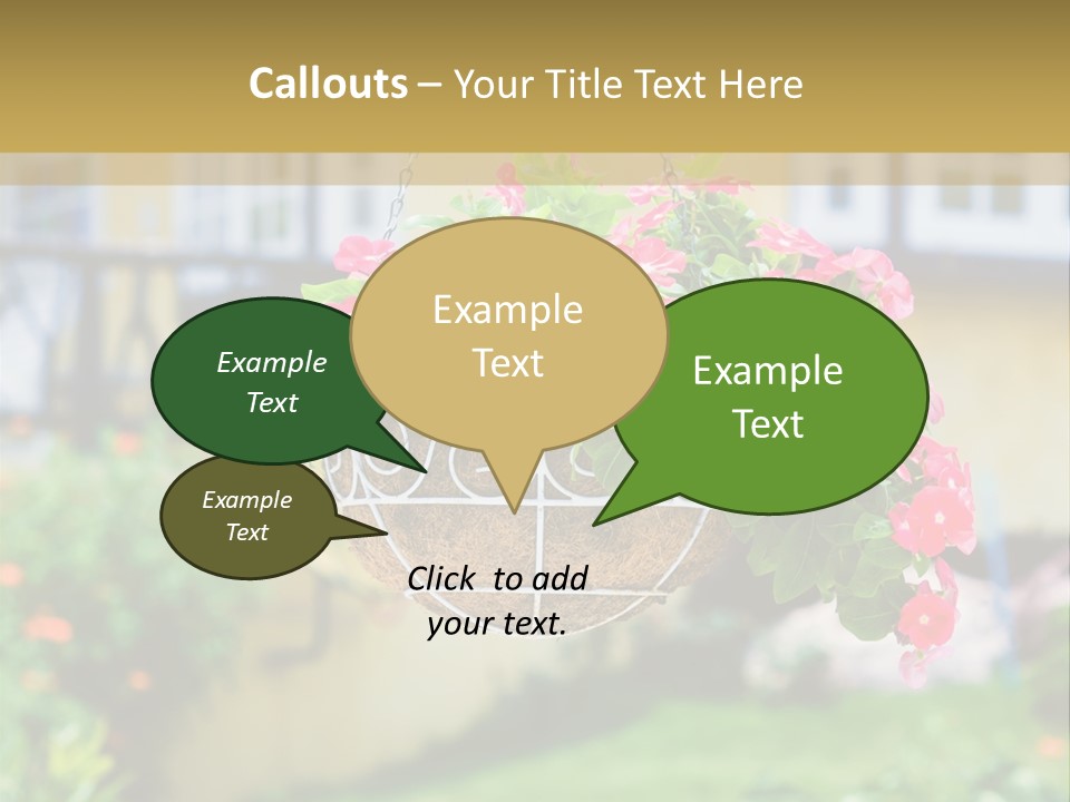 Standing Coastal Caucasian PowerPoint Template