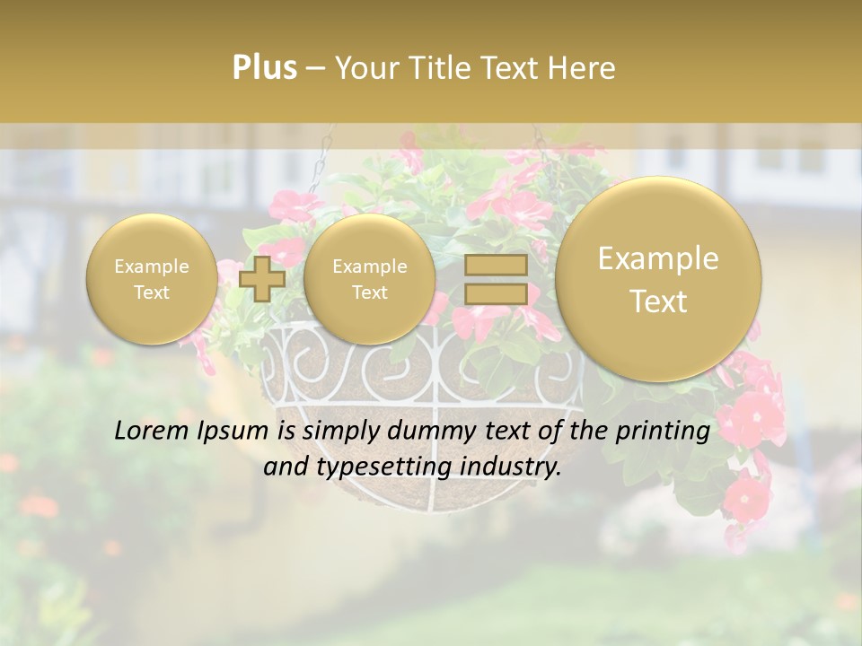 Standing Coastal Caucasian PowerPoint Template