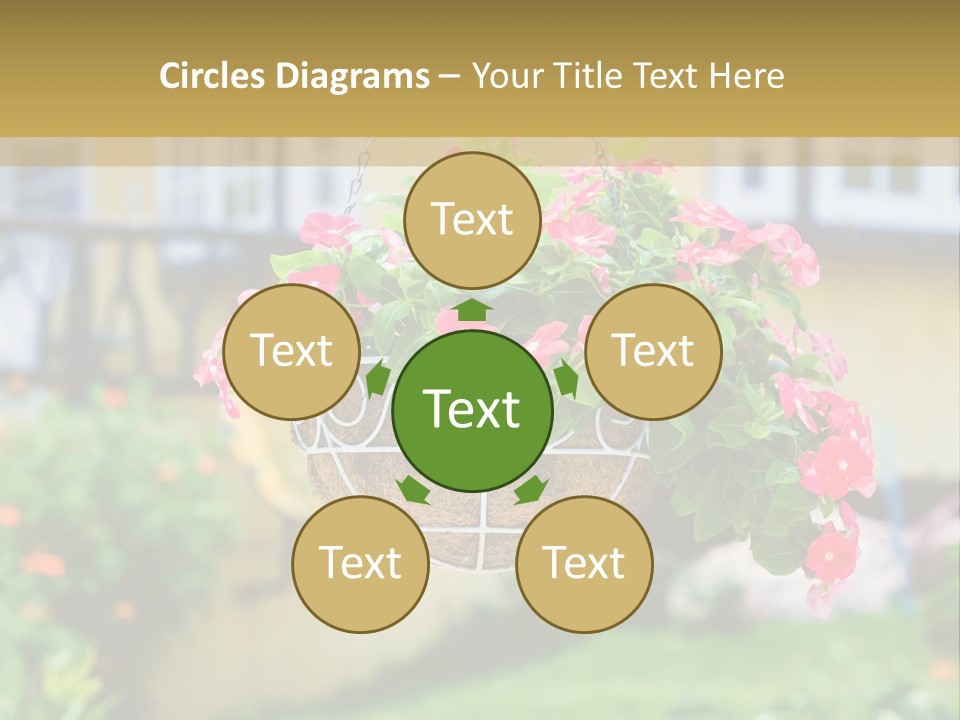 Standing Coastal Caucasian PowerPoint Template