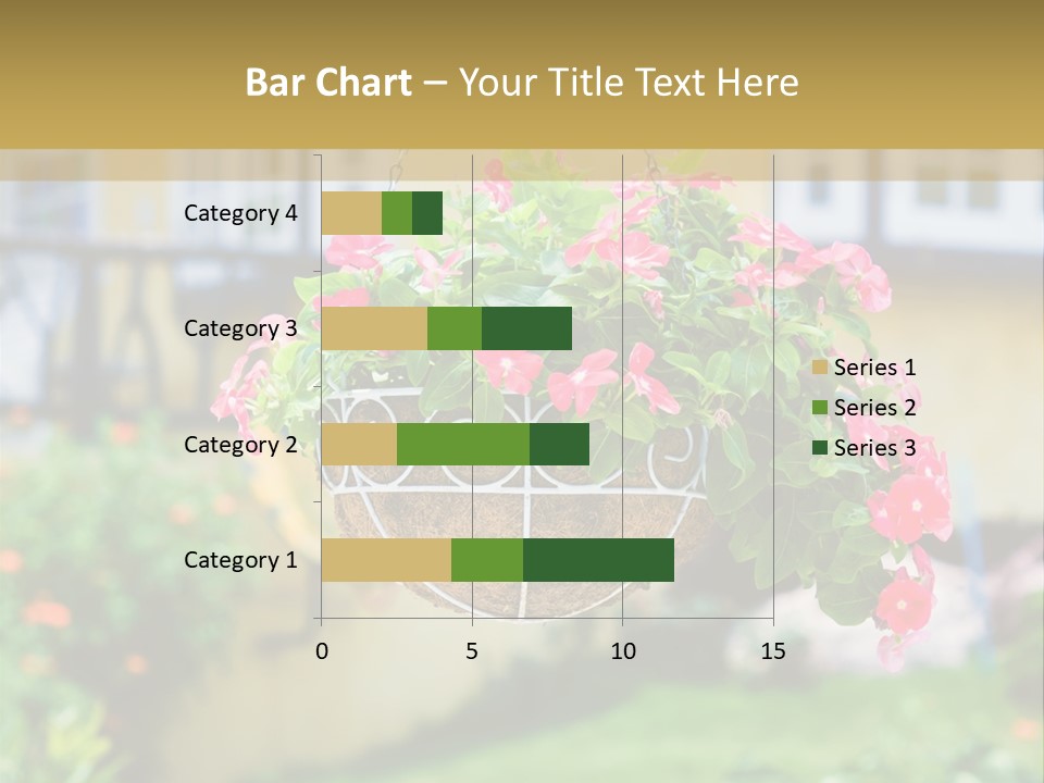 Standing Coastal Caucasian PowerPoint Template