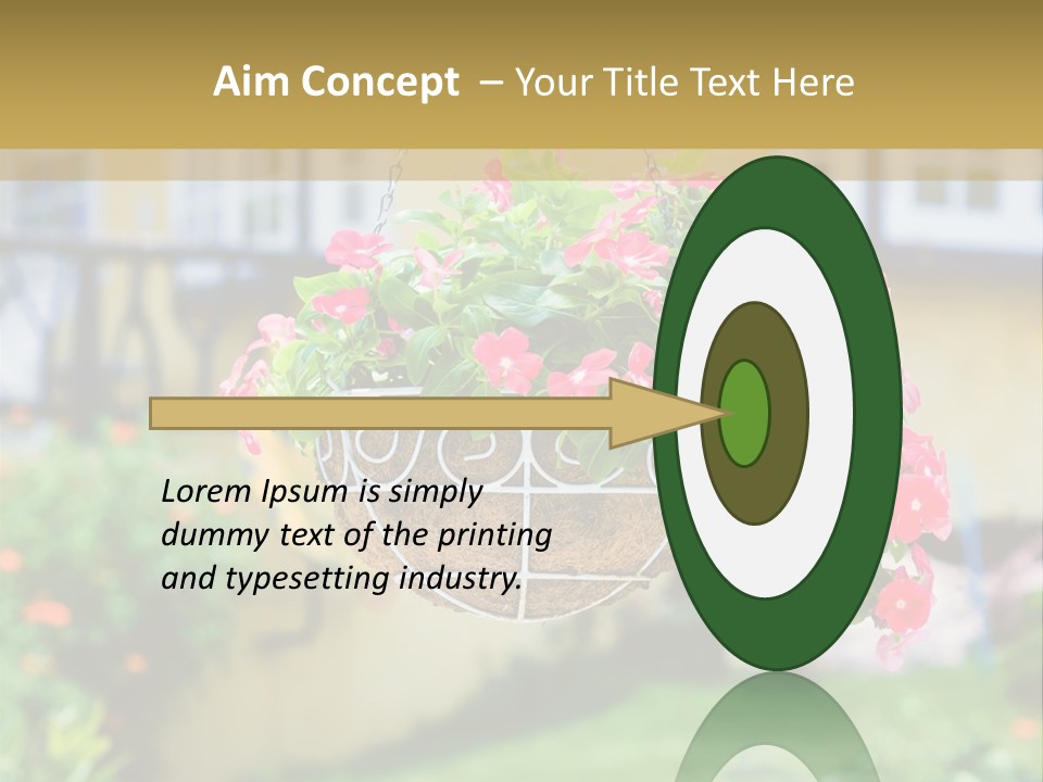 Standing Coastal Caucasian PowerPoint Template