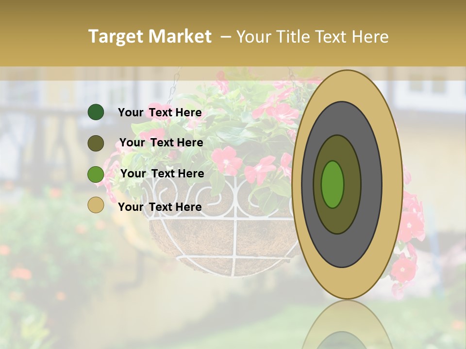 Standing Coastal Caucasian PowerPoint Template