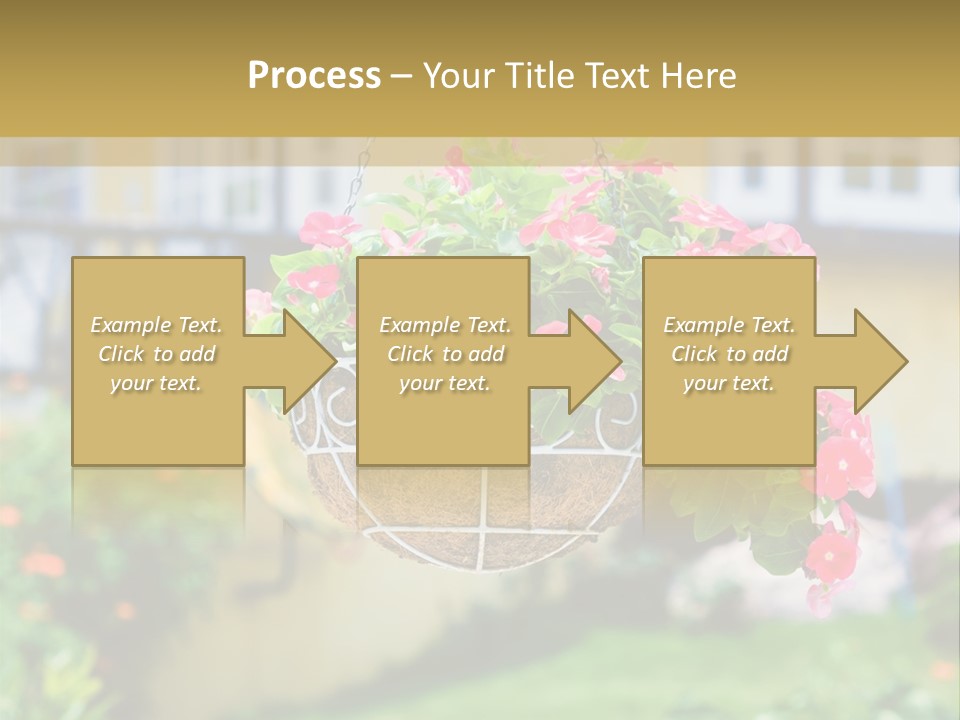 Standing Coastal Caucasian PowerPoint Template