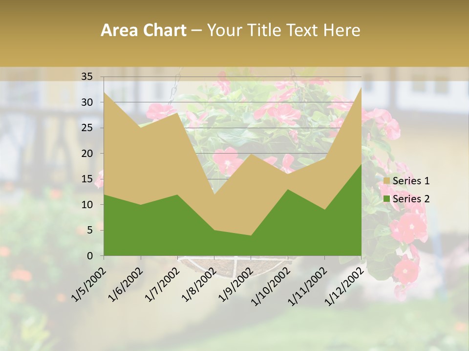Standing Coastal Caucasian PowerPoint Template