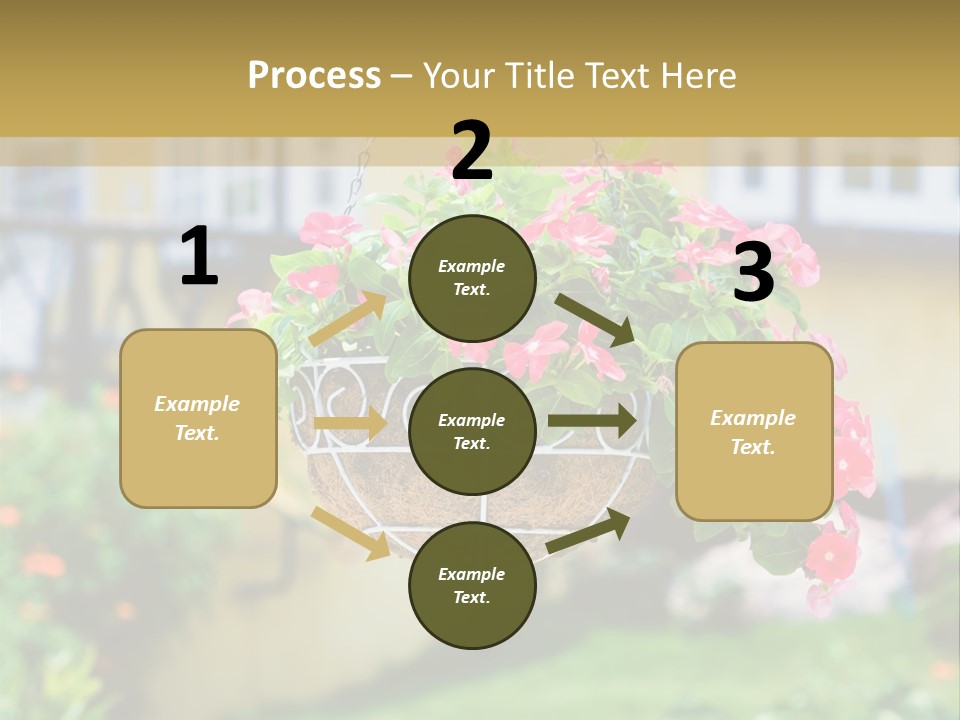 Standing Coastal Caucasian PowerPoint Template