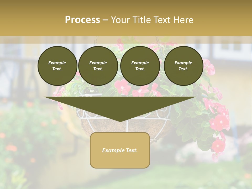 Standing Coastal Caucasian PowerPoint Template