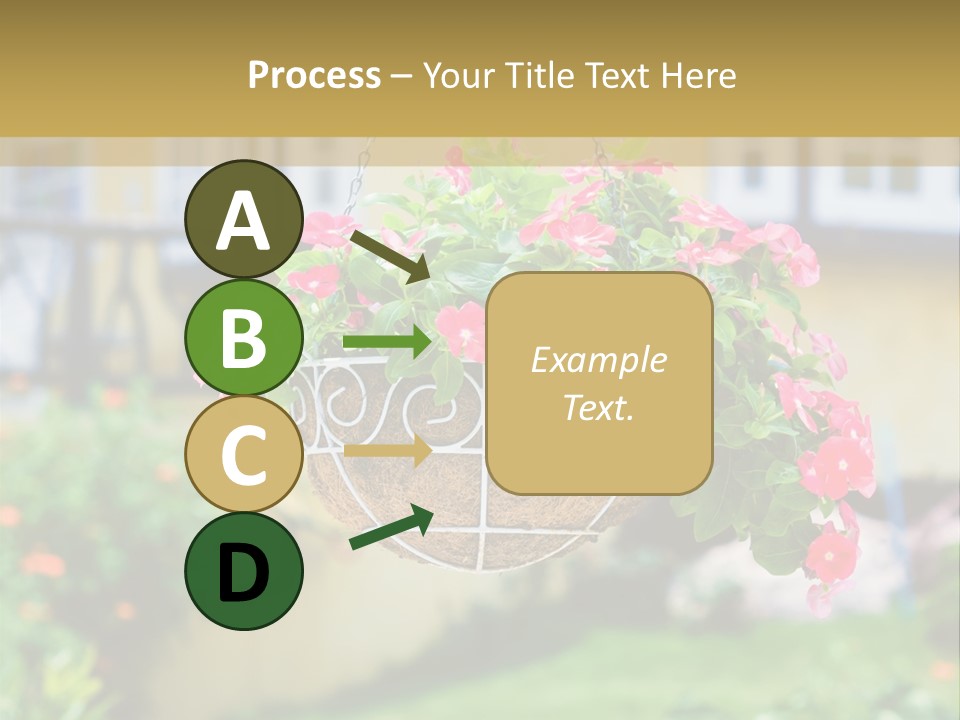 Standing Coastal Caucasian PowerPoint Template