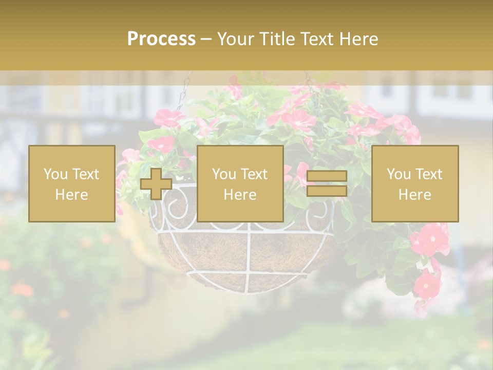 Standing Coastal Caucasian PowerPoint Template